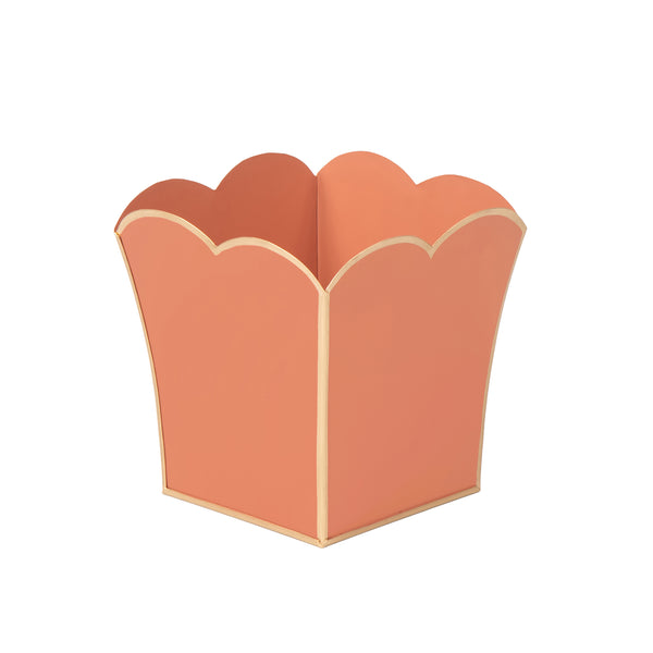 Mattie Scarlett Square Cachepot Planter Pennywise Terracotta