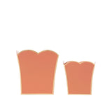 Mattie Scarlett Square Cachepot Planter Pennywise Terracotta