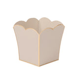 Gracie Scarlett Square Cachepot Planter Natural