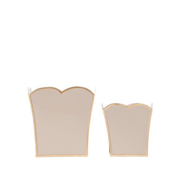 Gracie Scarlett Square Cachepot Planter Natural