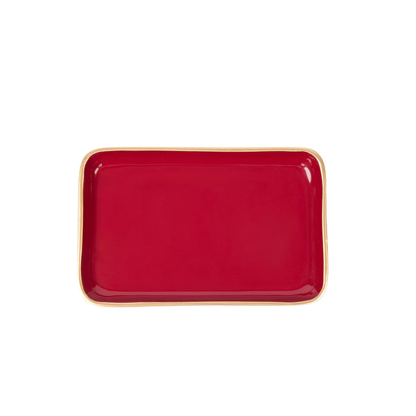 Gracie Enameled Parlor Bar Tray
