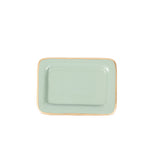 Gracie Enameled Laney Soap Dish - Oyster Bay