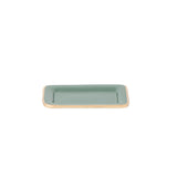 Gracie Enameled Laney Soap Dish - Rockwood Sash Green