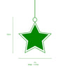 Tartan Plaid Enameled North Star Ornament