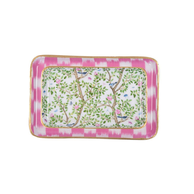 Elsie's Garden Rowan Tray Set - Blue & Pink