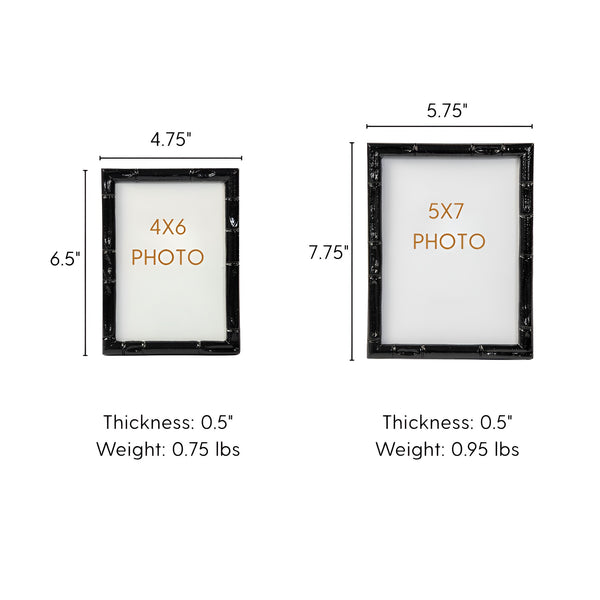 Gracie Isabelle Photo Frame Black