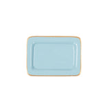 Gracie Enameled Laney Soap Dish - Cool Blue