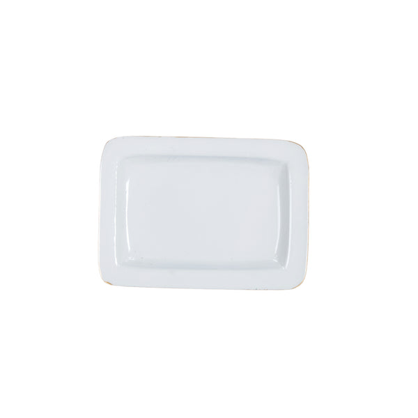 Gracie Enameled Laney Soap Dish - Cool Blue