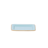 Gracie Enameled Laney Soap Dish - Cool Blue
