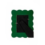 Gracie Scalloped Photo Frame - Emerald Green