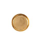 Gracie Hammered Coaster (4pk) - Gold