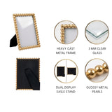 Gracie Pearl Photo Frame - Gold