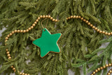 Gracie Star Ornament - Green