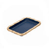 Gracie Chang Mai Tray 7 x 10 - Indigo Blue