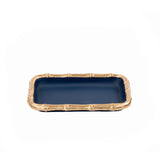 Gracie Chang Mai Tray 7 x 10 - Indigo Blue