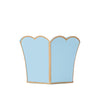 Gracie Scarlett Square Cachepot Planter - Light Blue