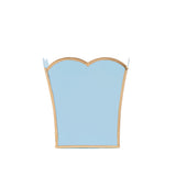 Gracie Scarlett Square Cachepot Planter - Light Blue