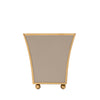Gracie Fluted Rectangle Cachepot - Natural