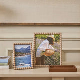 Gracie Pearl Photo Frame - Natural