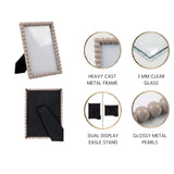 Gracie Pearl Photo Frame - Natural