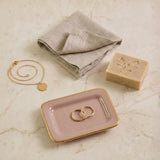 Gracie Enameled Laney Tray Natural