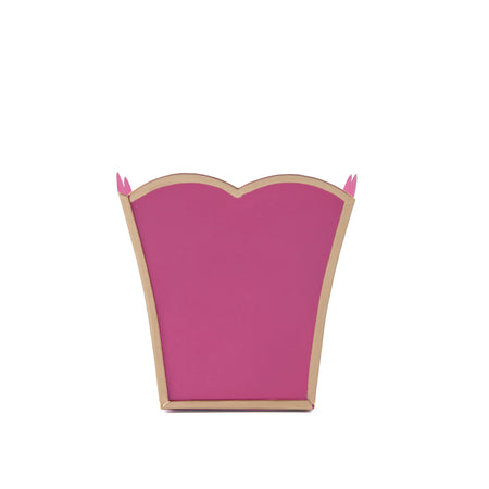 Mattie Quatrefoil Cachepot Planter Pink - Avail 5/15