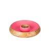 Gracie Chip & Dip Set - Mango Wood & Pink Enamel