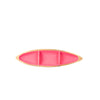 Gracie Statement Platter - Mango Wood & Pink Enamel
