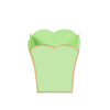 Gracie Scarlett Square Cachepot Planter - Pistachio