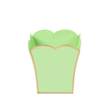 Gracie Scarlett Square Cachepot Planter - Pistachio