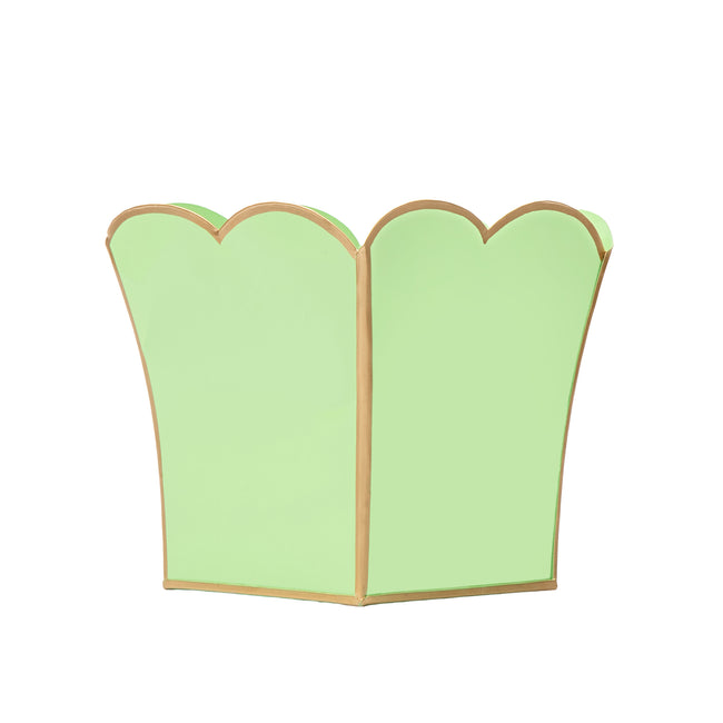 Gracie Scarlett Square Cachepot Planter - Pistachio
