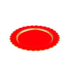 Gracie Scarlett Charger Red (4pk)
