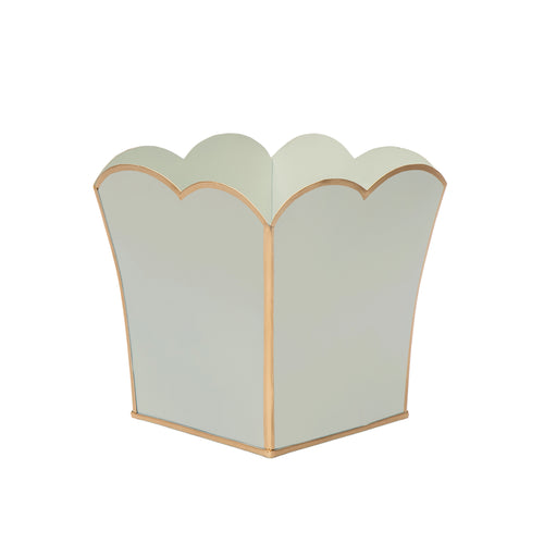 Gracie Scarlett Square Cachepot Planter Sage Green - 8 inch