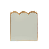 Gracie Scarlett Wastebasket Sage Green & White
