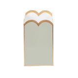 Gracie Scarlett Wastebasket Sage Green & White