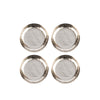 Gracie Hammered Coaster (4pk) - Silver