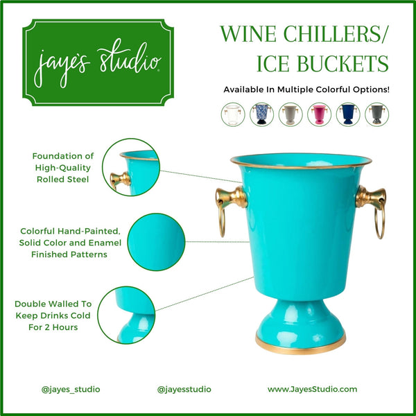 Gracie Wine Chiller Turquoise