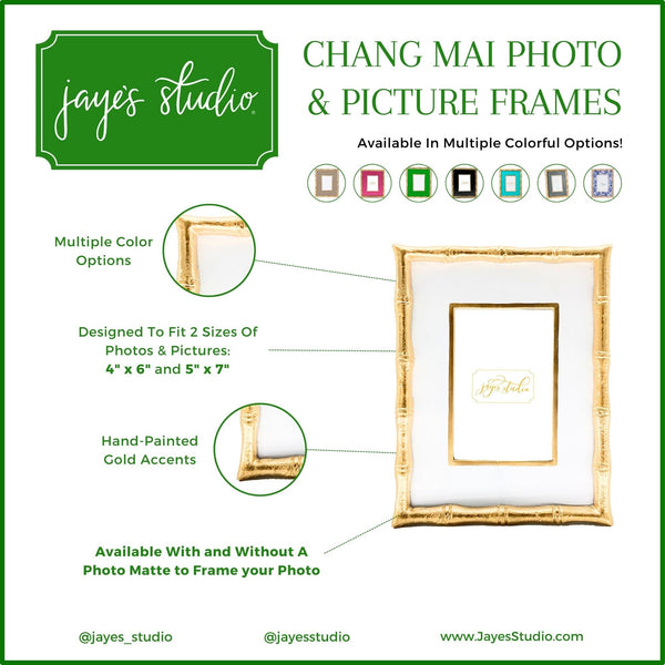 Gracie Chang Mai Photo Frame Taupe