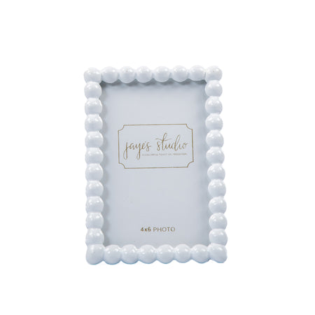 Gracie Scalloped Photo Frame - Emerald Green