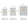 Gracie Pearl Photo Frame - White