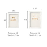 Gracie Isabelle Photo Frame White