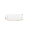 Gracie Enameled Laney Tray White