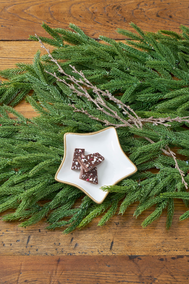 Gracie Star Tray - White