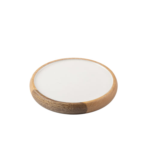 Gracie Wooden Coasters Set (4pk) - White