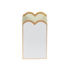 Gracie Scarlett Wastebasket White & Sage Green