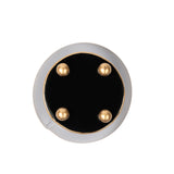 Mattie Round Cachepot Planter Black