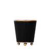 Mattie Round Cachepot Planter Black