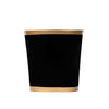 Mattie Oval Wastebasket Black