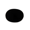 Mattie Oval Wastebasket Black
