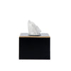 Mattie Rectangular Tissue Box Cover - Black